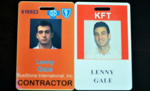 Lenny Gale before and after realizing that life is noyoke