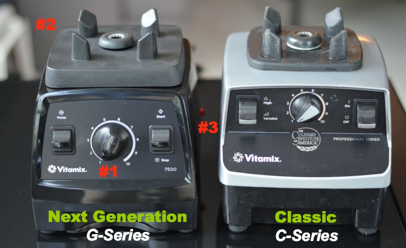 Next Generation G-Series and Classic C-Series Vitamix