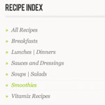 Recipe index categories life is noyoke website redeign 2013