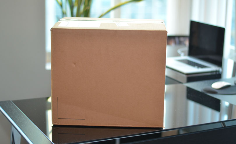 Vitamix Pro 750 blank cardboard box