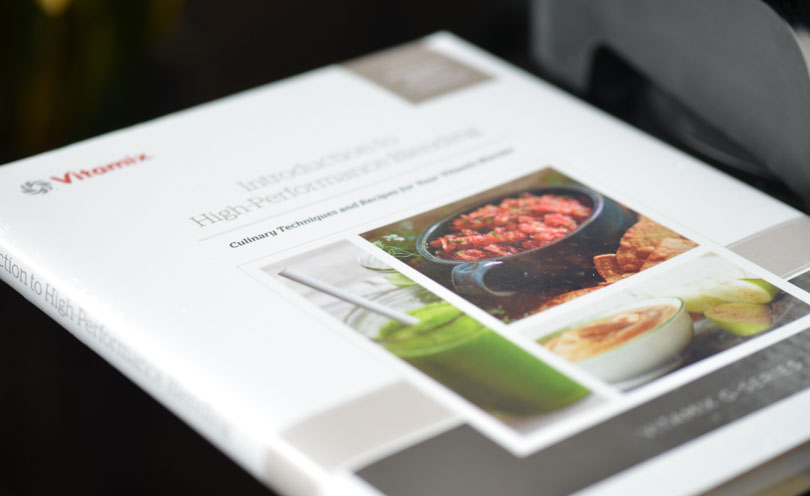 The cookbook that comes with the Vitamix 780.
