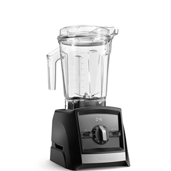 Vitamix Ascent 2300 in front of white background.
