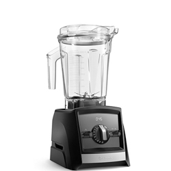 Vitamix Ascent 2500 in front of white background.