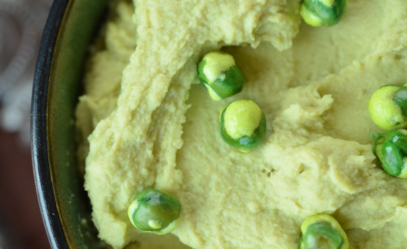 Edamame Hummus featured by Life is NOYOKE.