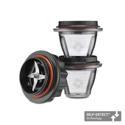 Vitamix Ascent 8-ounce container starter kit with Smart-Detect Technology.