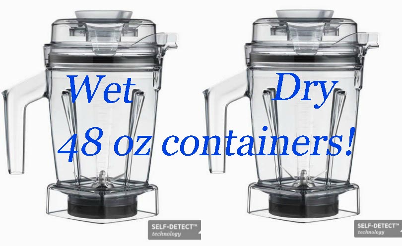 48 ounce wet and dry containers self detect
