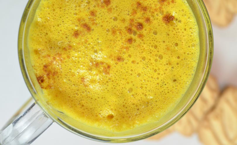 Turmeric latte featured by Life is NOYOKE.
