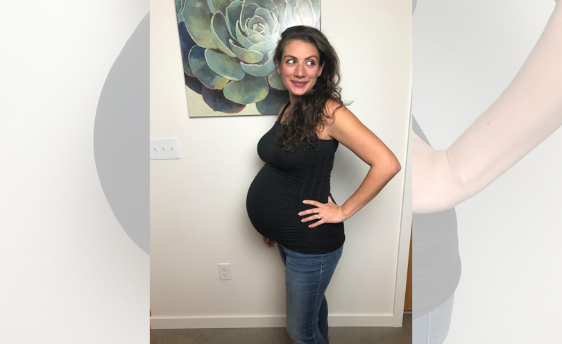 Shalva still pregnant November 2017