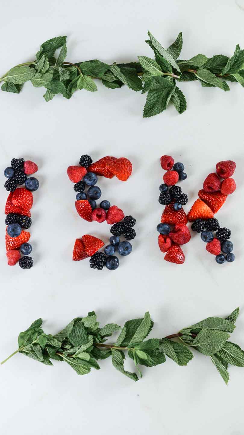15k instagram with berries