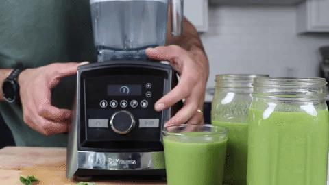 Video clip showing Vitamix cleaning cycle on A3500.