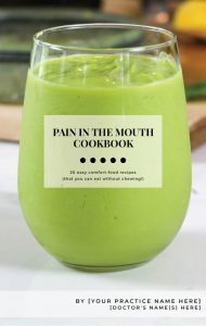pain in the mouth cookbook braces cookbook sample